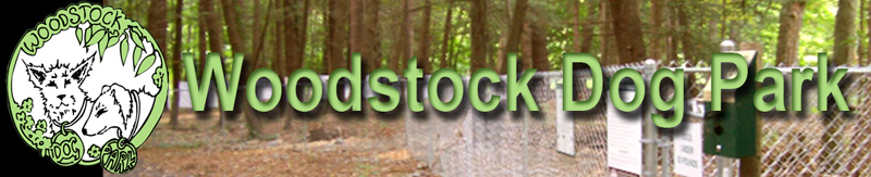 Woodstock Dog Park Banner